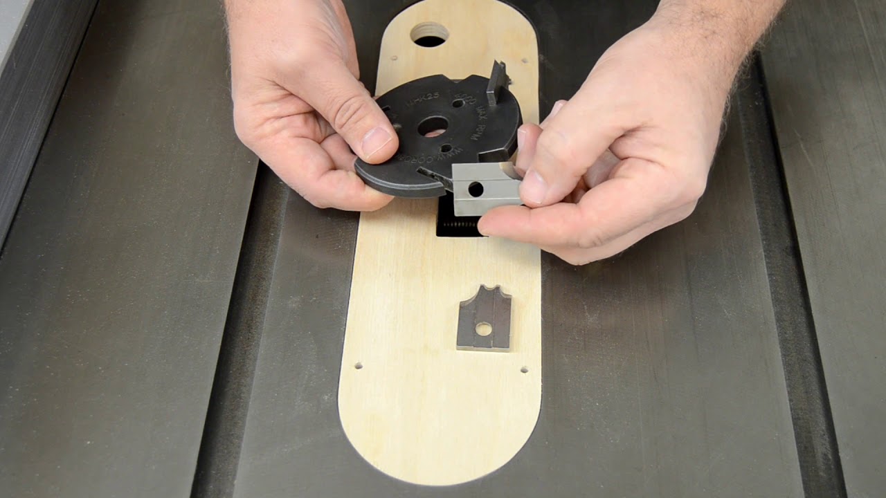 Molding Knife Head Installation and SPC1 by Corob Cutters