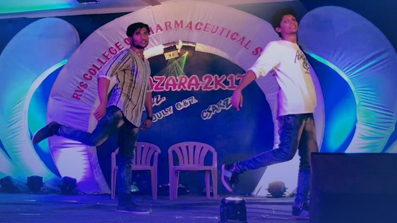 Duet Dance | Abu Aleem & Mohammed Muzammil Whazeed | Phazara 2017 | RVS Pharmacy College