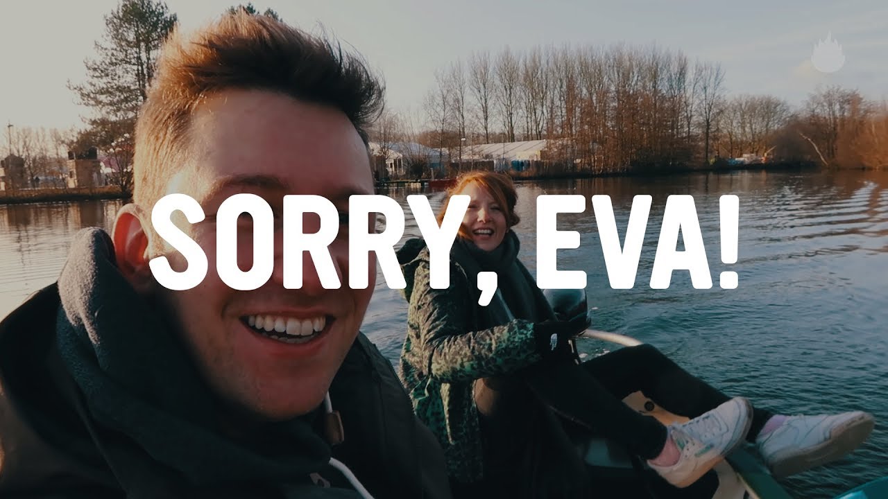 Met de boot naar ons bed. -  DE WARMSTE VLOG #1