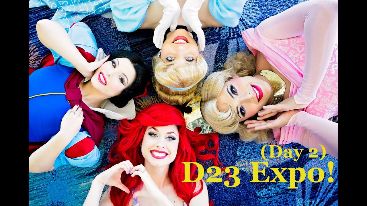 Disney's D23 Expo: Meet & Greet + Disney Princess Cosplay! (Day 2)