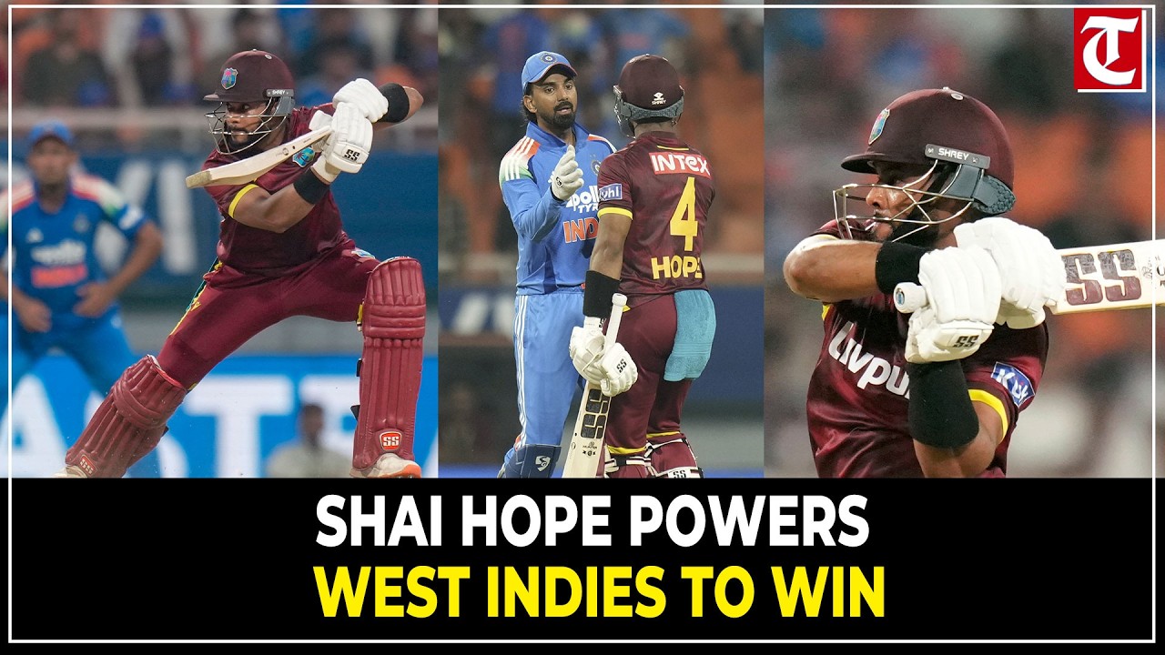 West Indies Beat India by 5 Wickets in 3rd ODI at Mullanpur