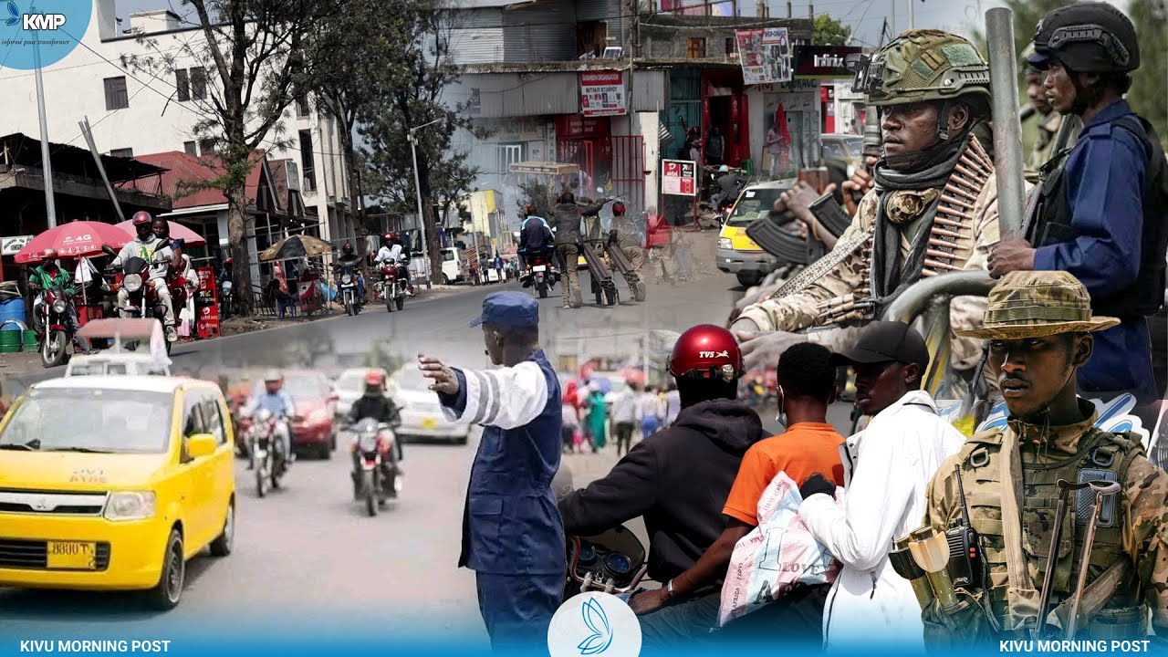 RDC VS M23 : 🚨EN DIRECT DE GOMA, AUCUNE MANIFESTATION CONTRE L'AFC-M23, VILLE ANIMÉE