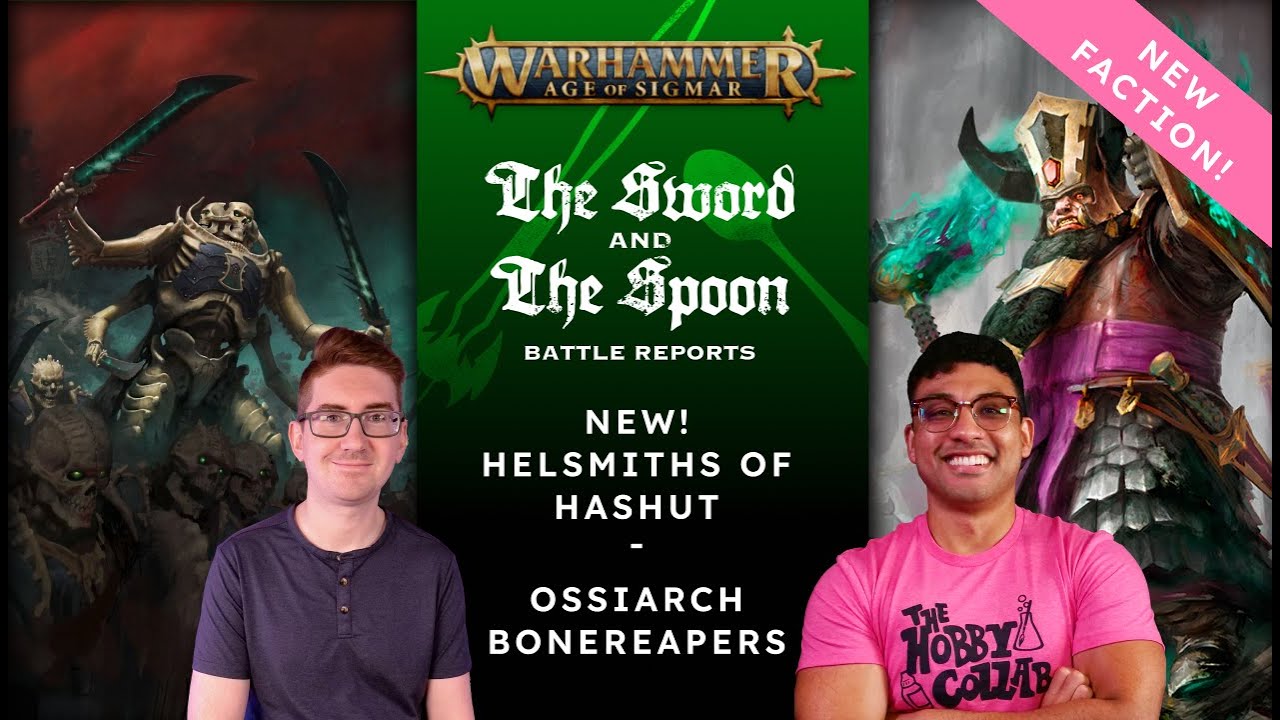 NEW Helsmiths of Hashut v Ossiarch Bonereapers #games #warhammercommunity  #adwip #HelsmithsofHashut