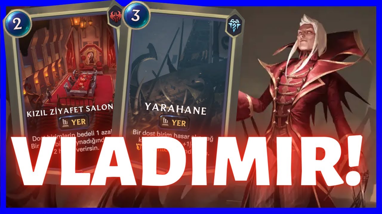 VLADIMIR VLADIMIR VLADIMIR!!! Braum/Vladimir SAĞ KALMA Ebedi Destesi [Legends of Runeterra] LoR
