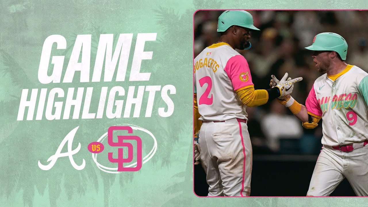 Braves vs. Padres Game Highlights (3/28/25) | MLB Highlights