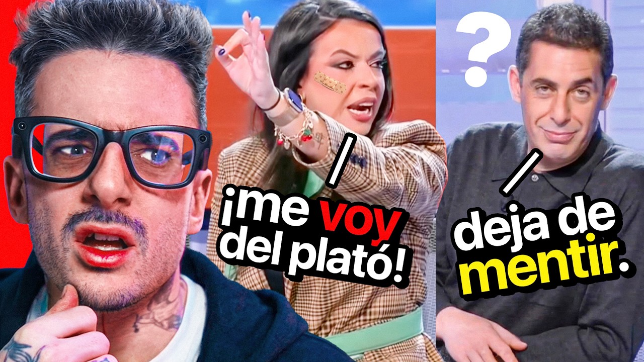 la han pillado mintiendo en directo.
