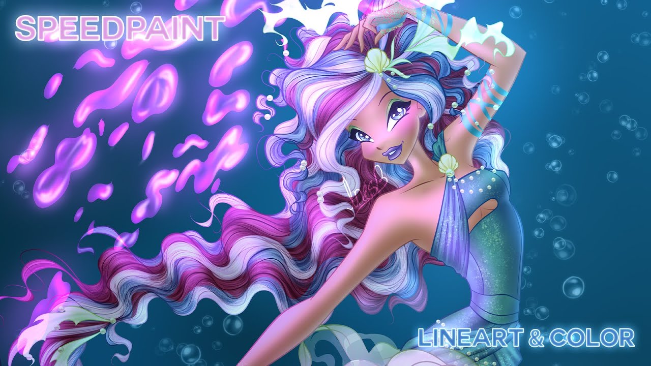 Aisha Sirenix - Prototype V. | SpeedPaint by Ineska #19