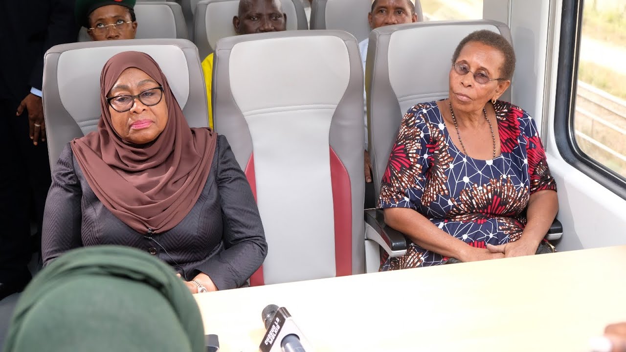 RAIS SAMIA AZINDUA SAFARI ZA SGR | ASAFIRI DAR - DODOMA