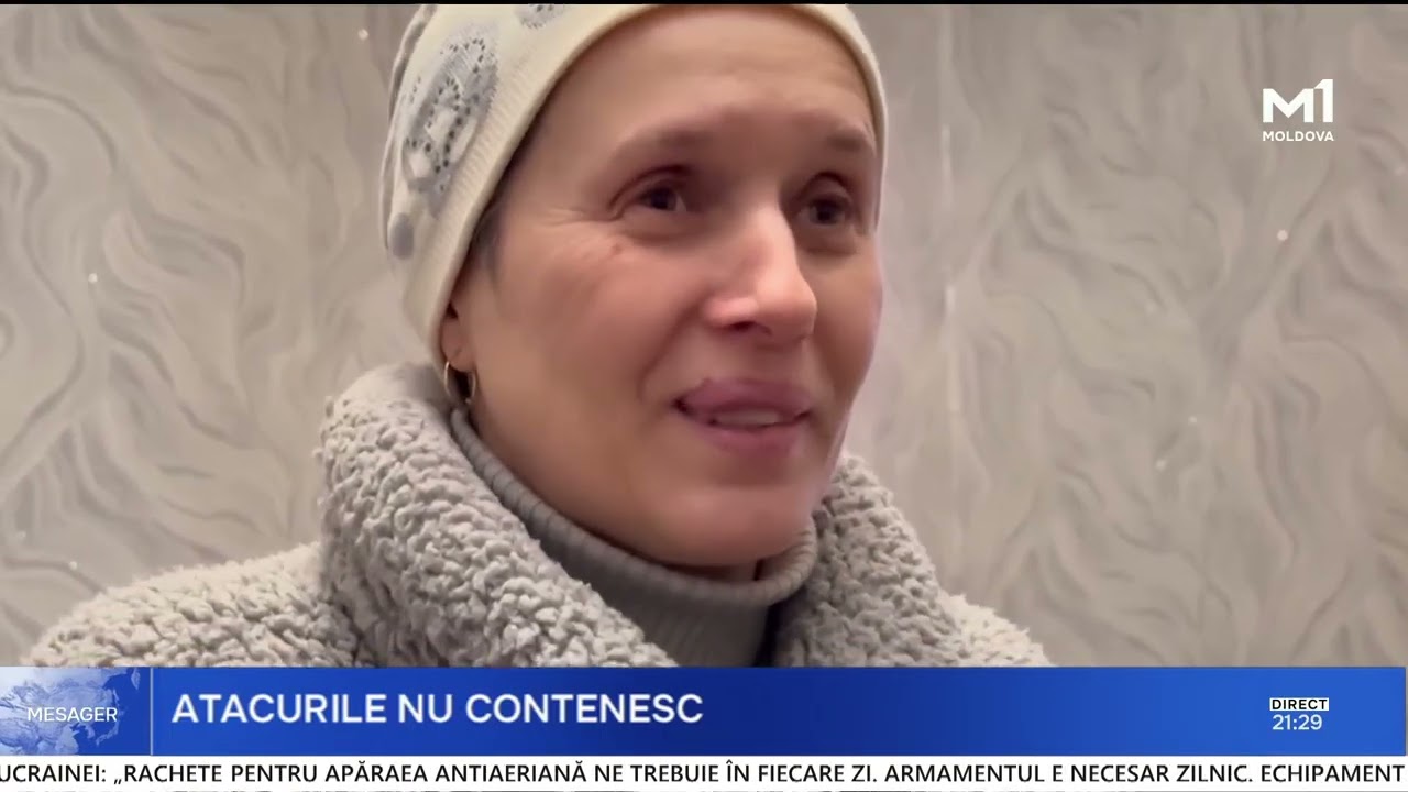 Fără lumină și căldură: 600.000 de oameni s-au refugiat din Kiev