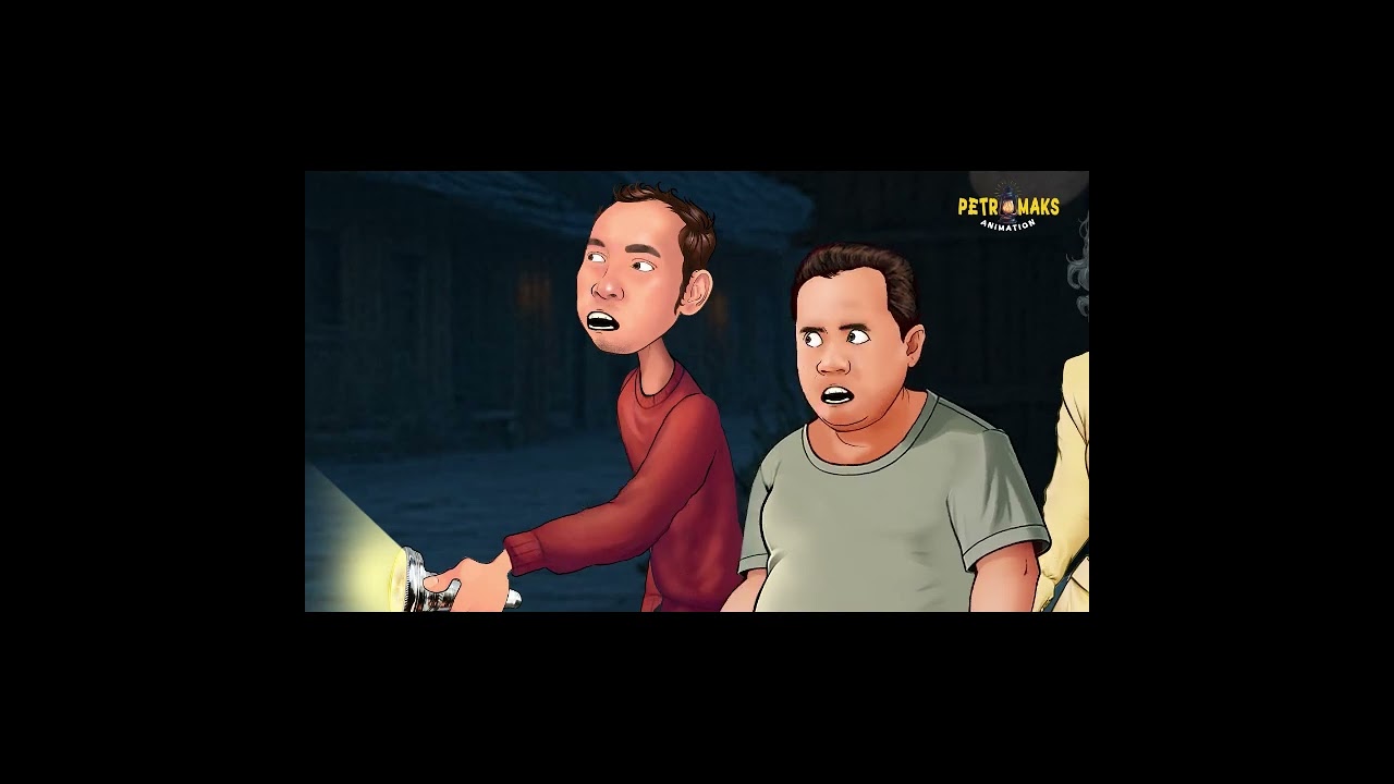 Ternyata Pencurinya Pocong #hororkomedi #animasilokal #animasilucu #hororkocak #animasi #shorts