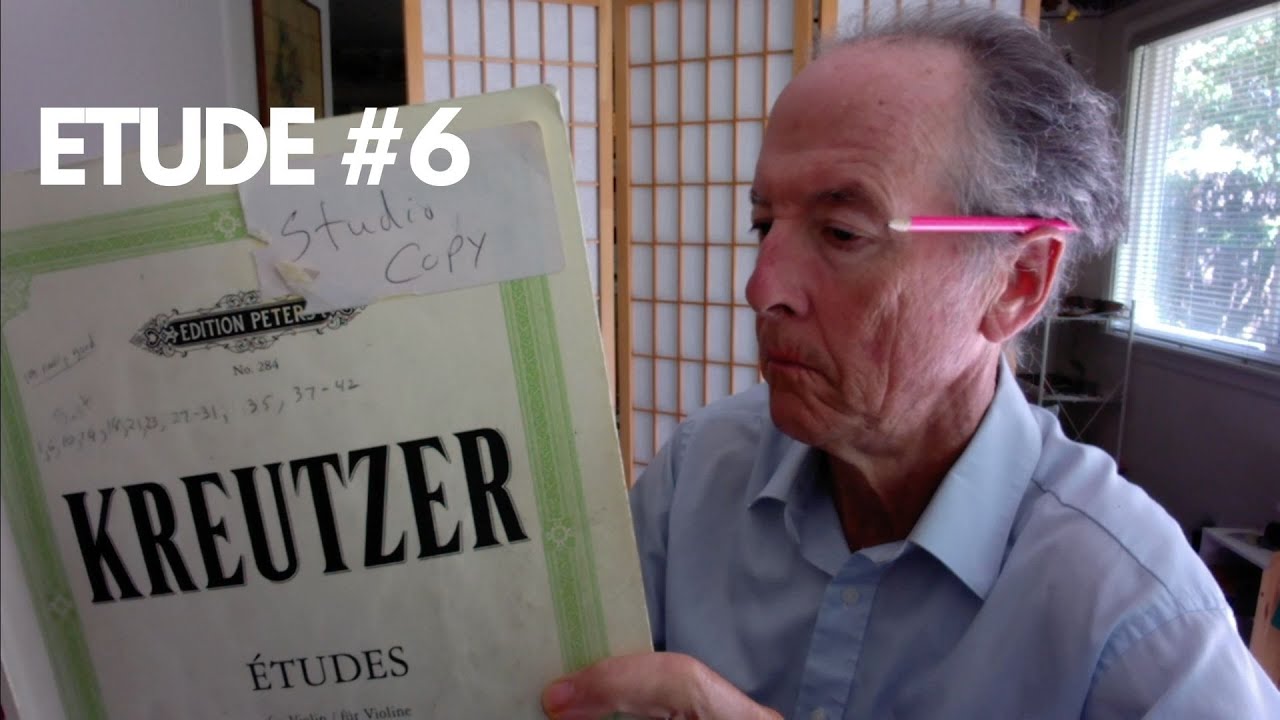 TEACHING Kreutzer Violin Etude #6