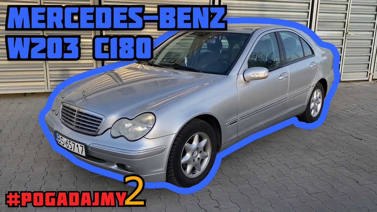 #19 Pogadajmy o Mercedes W203 C180 🚗 opinie jazda wnętrze przyspieszenie  2.0 Pb 129KM MOTOPATRYK