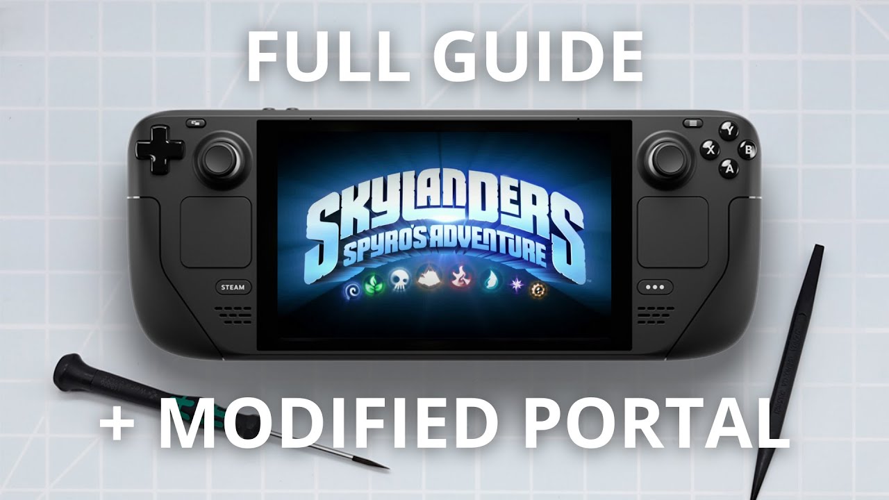 Skylanders On Steam-Deck FULL GUIDE (+Modified Portal)