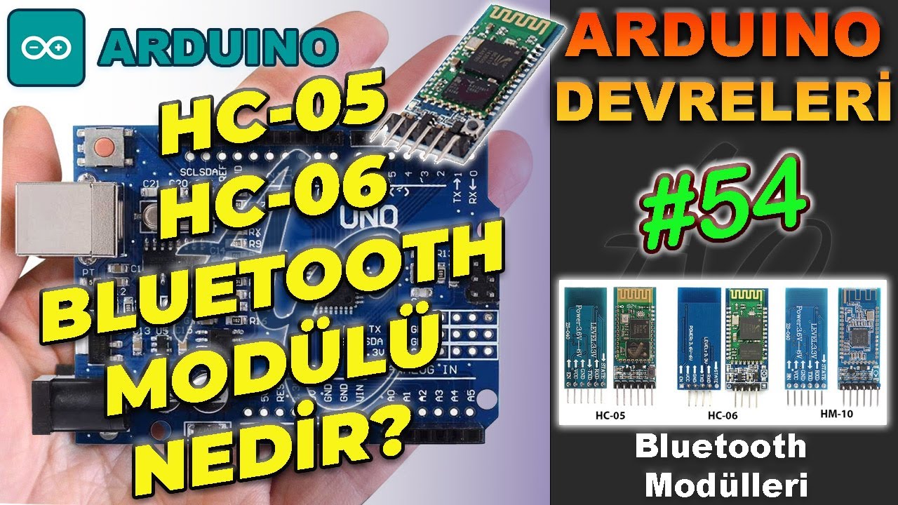 HC-05 ve HC-06 Bluetooth Modülünü Ayrıntılı İnceliyoruz! Bağlantı Sorunları ve Çözümleri!