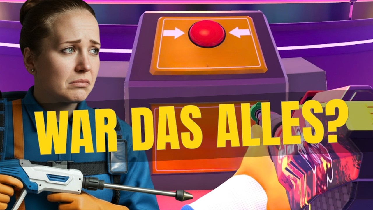 Ich habe endlich den roten Knopf gedruckt. Ernsthaft? Powerwash Simulator 2