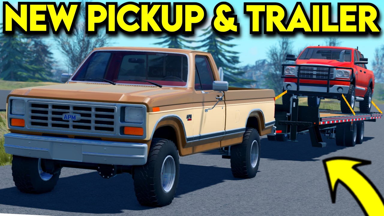 НОВОЕ ОБНОВЛЕНИЕ APM! (НАСТРОЙКА ПИКАПА + ПРИЦЕПА) American Plains Mudding Roblox