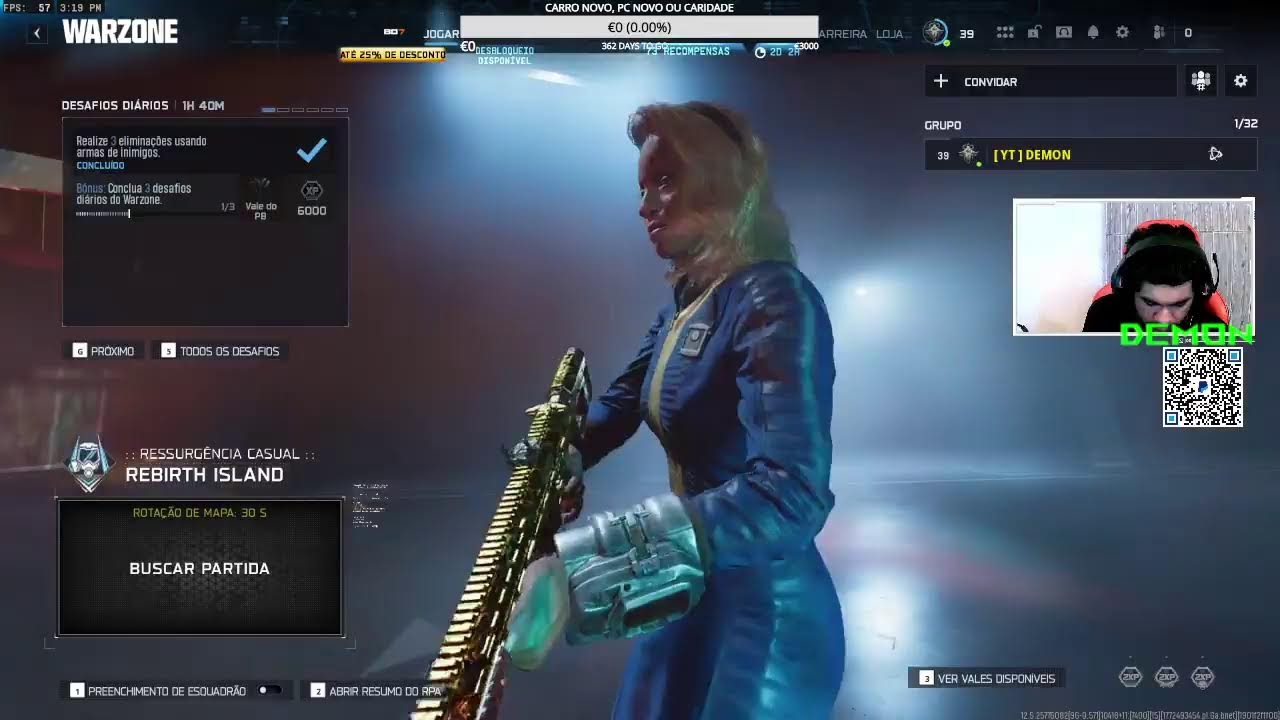 TENTANDO JOGAR SOLO VS SQUAD - *Call of Duty Warzone*