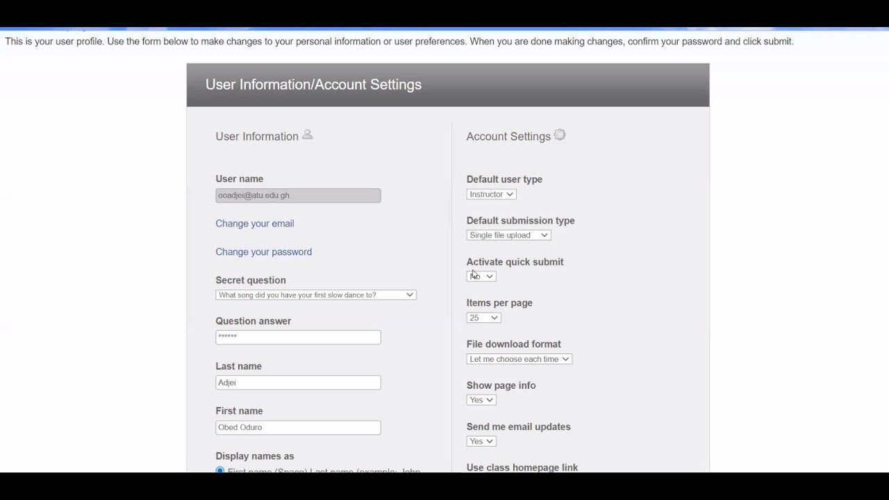 Quick Submit a document in Turnitin