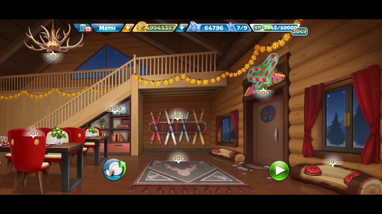 Cooking Fever - Evergreen Lodge Level 36-39
