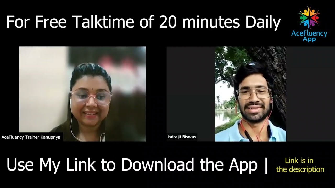 AceFluency English Conversation outside Home 🏡