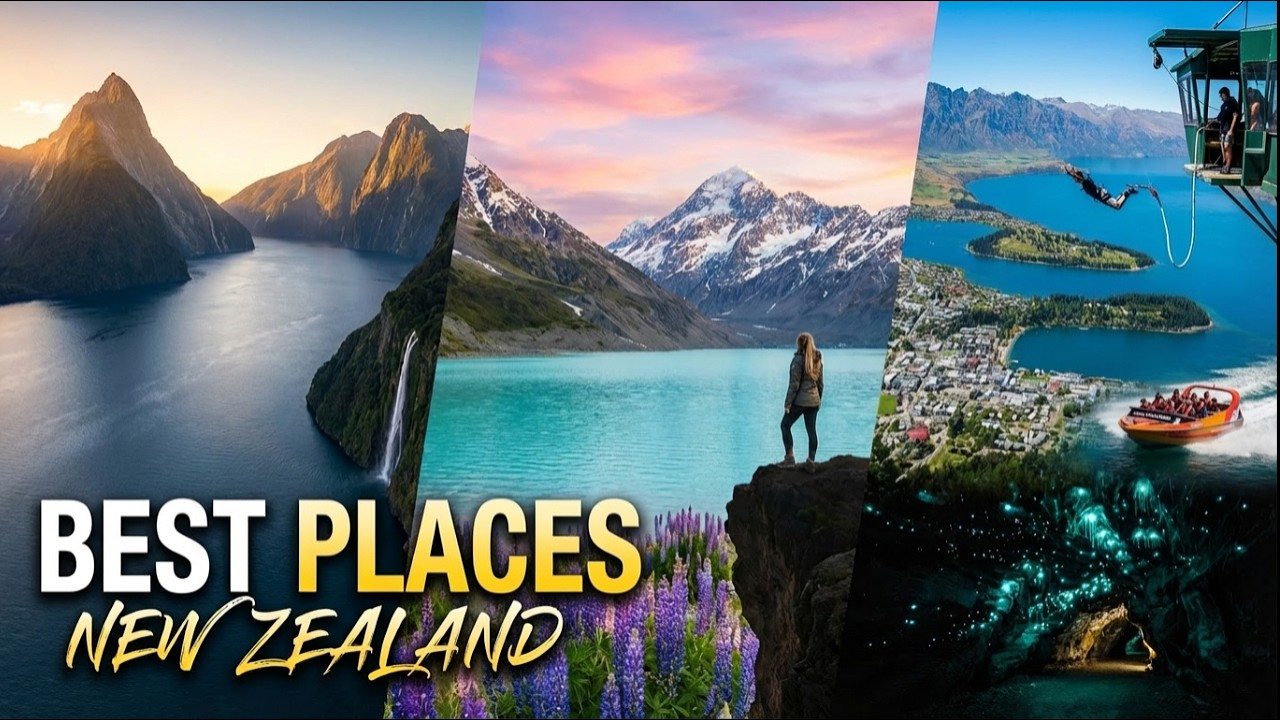 12 Best Places to Visit in New Zealand 🇳🇿 | Ultimate Bucket List Travel Guide