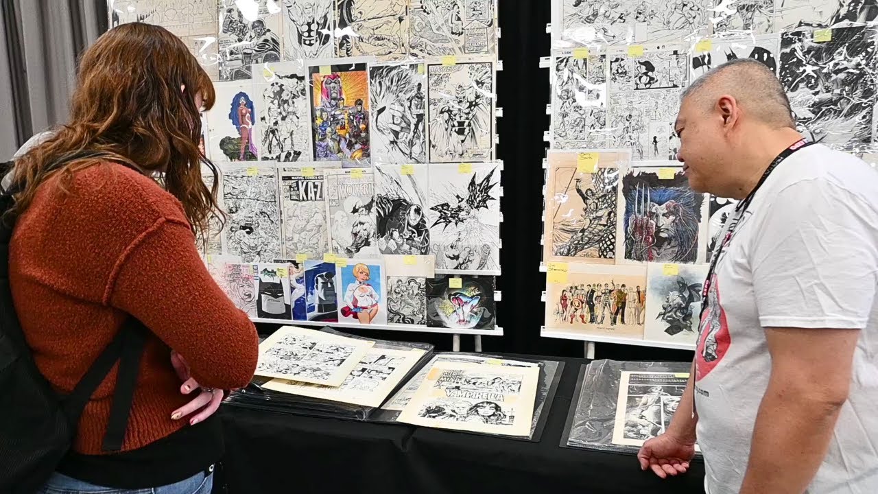 Buying Incredible Art & Signed Comic Books from our Favorite Creators at OAX