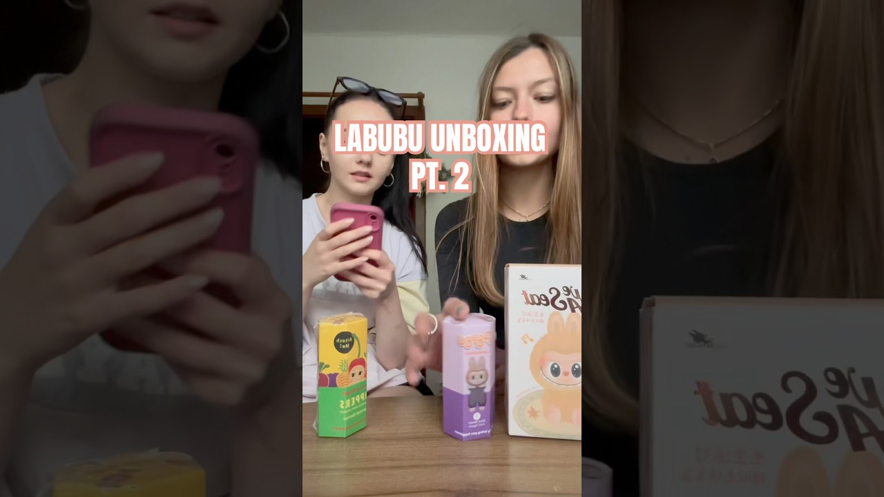 Dal&scaron;&iacute; Labubu (lafufu) do sb&iacute;rky🙈 #unboxing #labubu #labubuunboxing #hackovani #h&aacute;čkov&aacute;n&iacute; #česky #fy