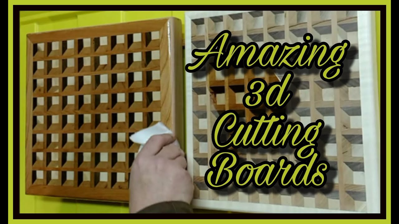 Making An EPIC 3D Cutting Board (Tiny workshop builds)