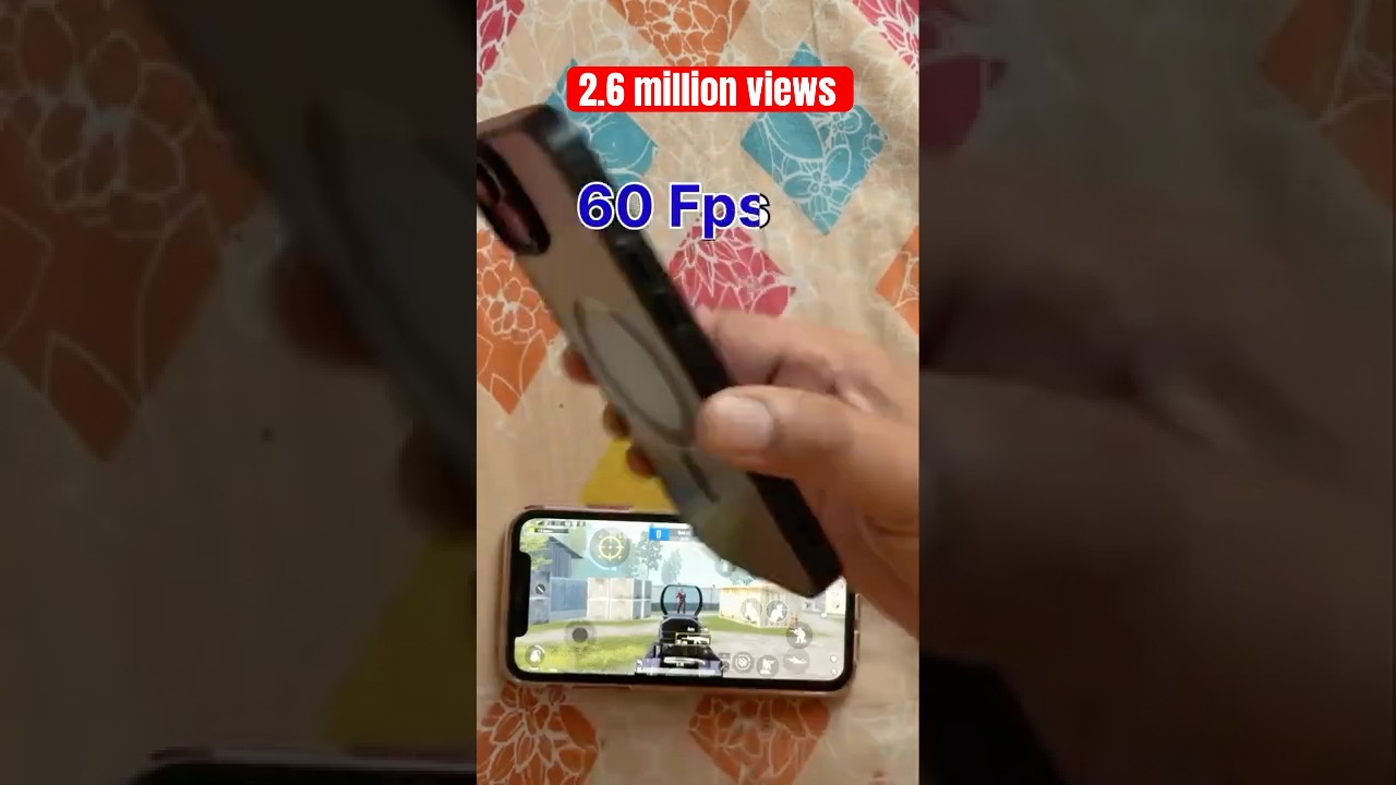 iPhone 15 plus vs iphone xr bgmi test #pubgmobile