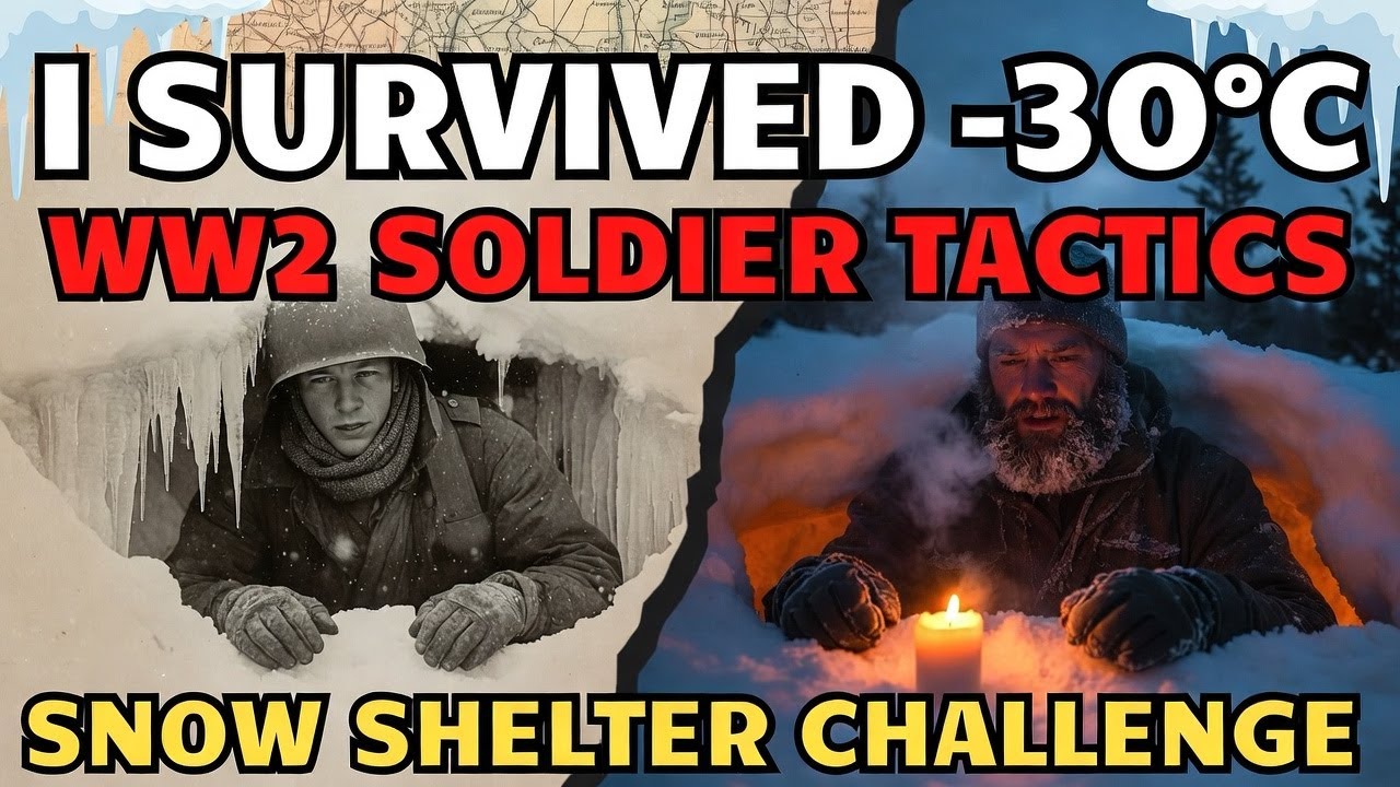 Building a WWII Snow Shelter That Actually Keeps You Warm