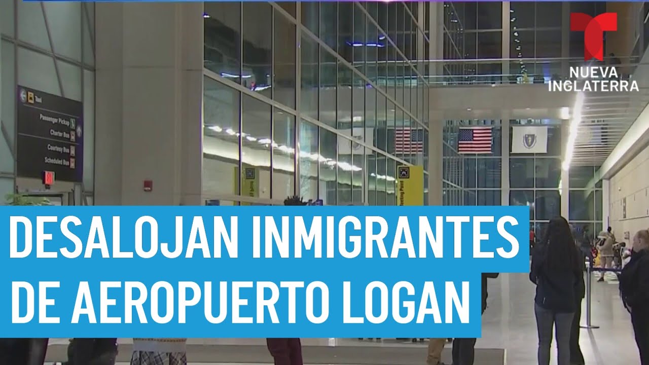 Desalojan inmigrantes de Aeropuerto Logan