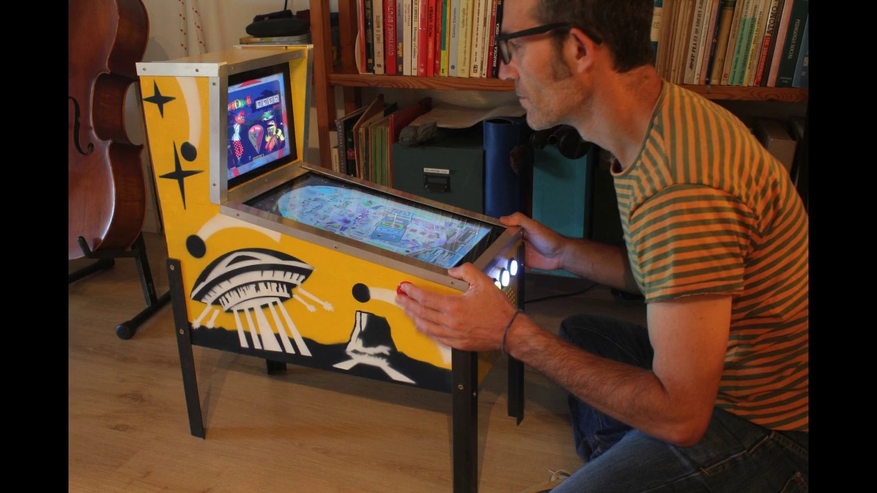 Pocket Virtual Pinball. Construction process