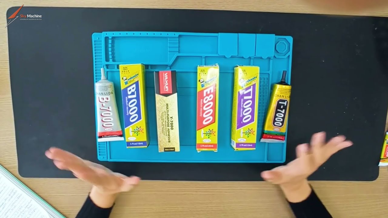 Review /Dicas Skymachine - Colas Profissionais para Frontal/Touch - Assistência Técnica de Celulares