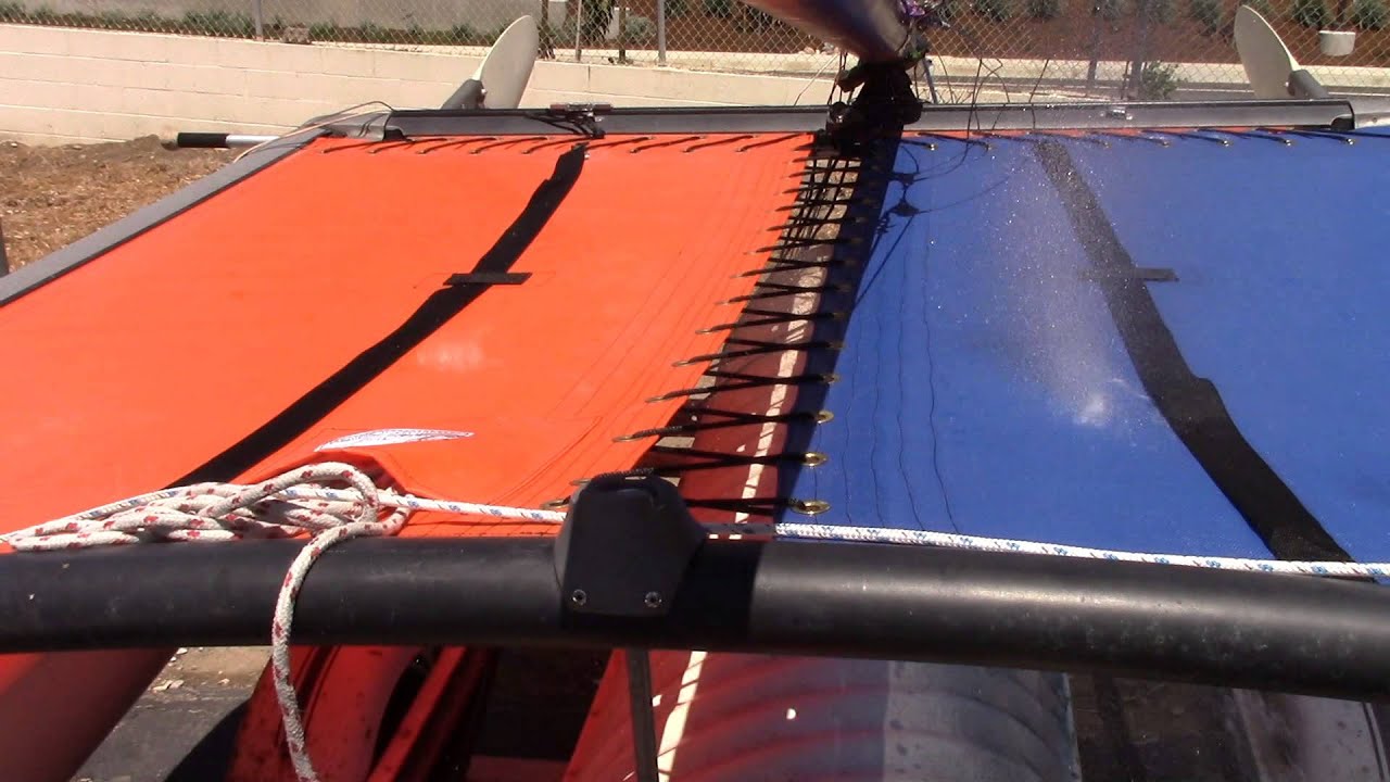 SLOSC Vinyl vs. Mesh Trampoline fabric