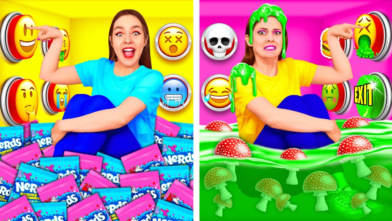 Tantangan 1000 Tombol Misteri Cuma 1 yang Ngelolosin Kamu | Prank dan Trik Keren DoDo Challenge