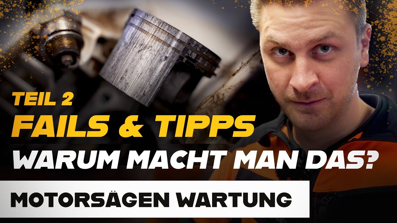 Unglaubliche Wartungsfehler bei STIHL Motorsägen - 