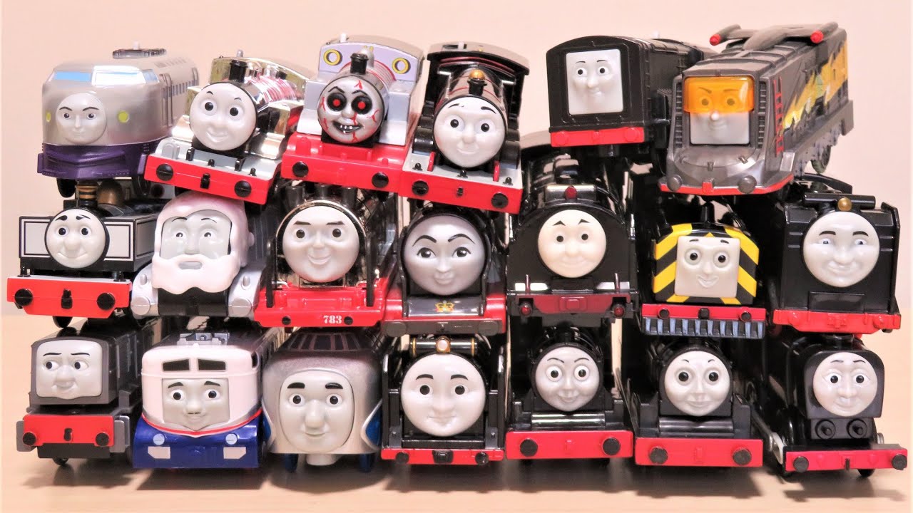 Thomas & Friends Put the batteries into the Trackmaster and Plarail toys