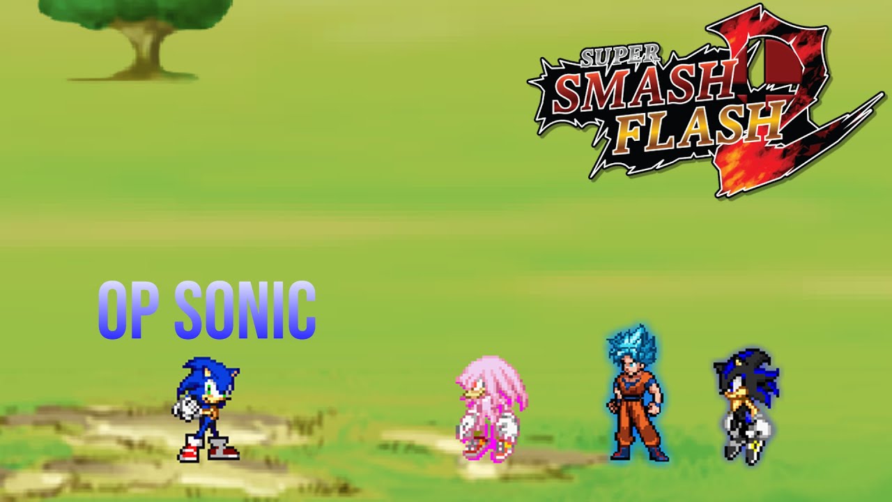 SSF2 Mods: Overpowered Sonic Revamped V3