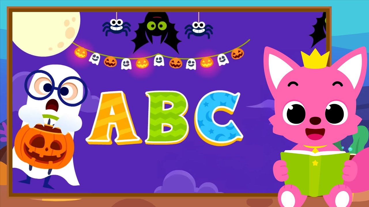 Boo! 👻 Halloween ABC Song and More | Baby Shark Classroom- Learning for Kids