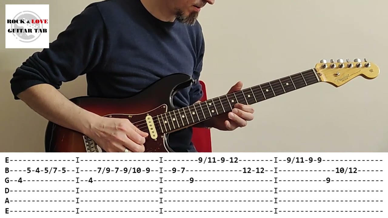 DEBORAH'S THEME - Ennio Morricone | ROCK & LOVE | GUITAR TAB | COVER | LESSON
