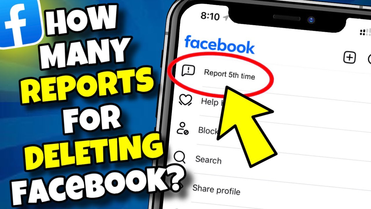 How Many Reports are Required to Delete Facebook Account | Ban / Report Facebook