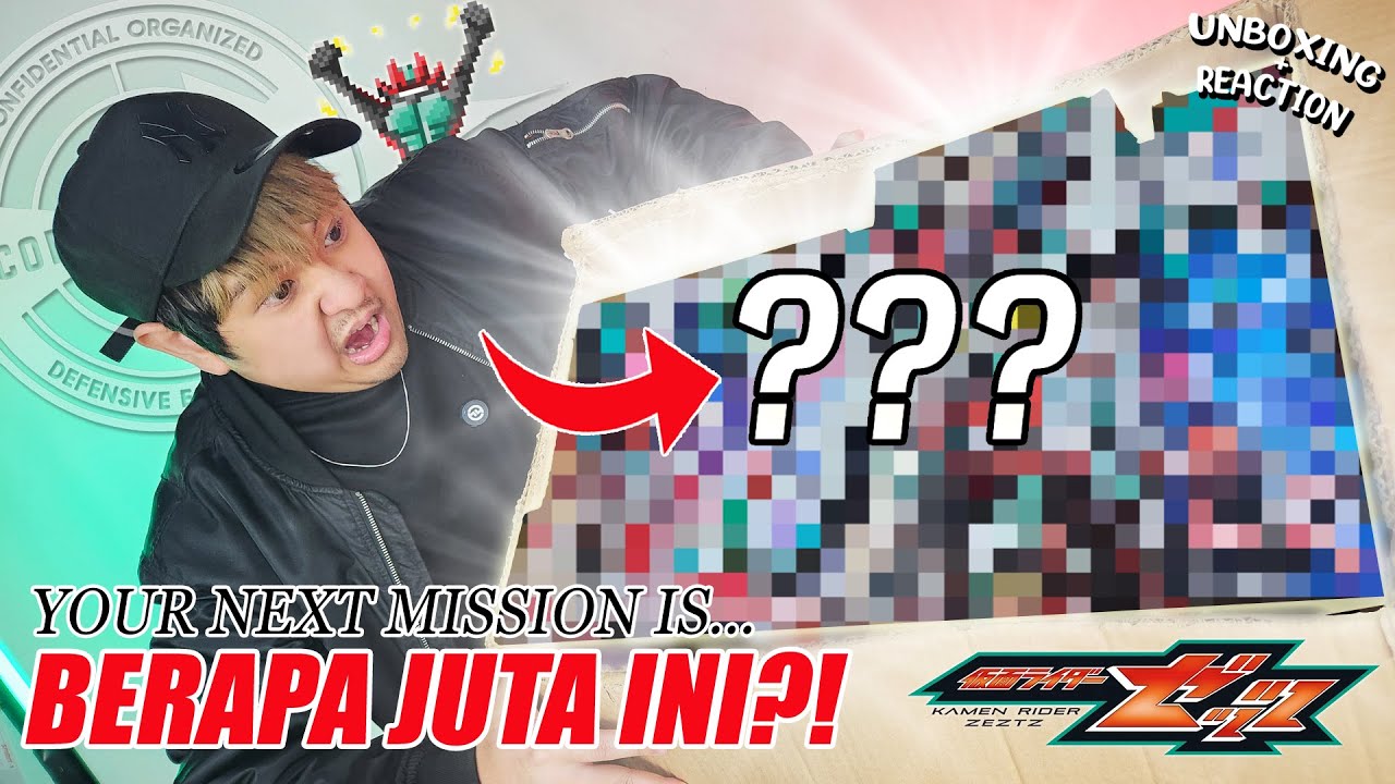 DAPET PAKET MISTERIUS LANGSUNG DARI BANDAI?! PADAHAL KAMEN RIDER ZEZTZ BARU AJA TAYANG! 🔥
