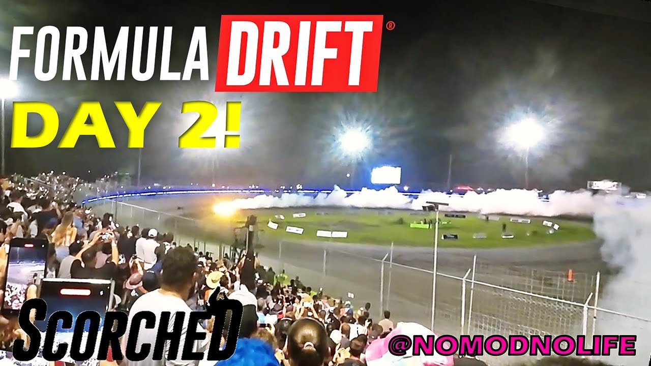 FORMULA DRIFT 2024: Round 3 - Scorched!  Day 2 (Competition Day!) Orlando, FL. 4K 