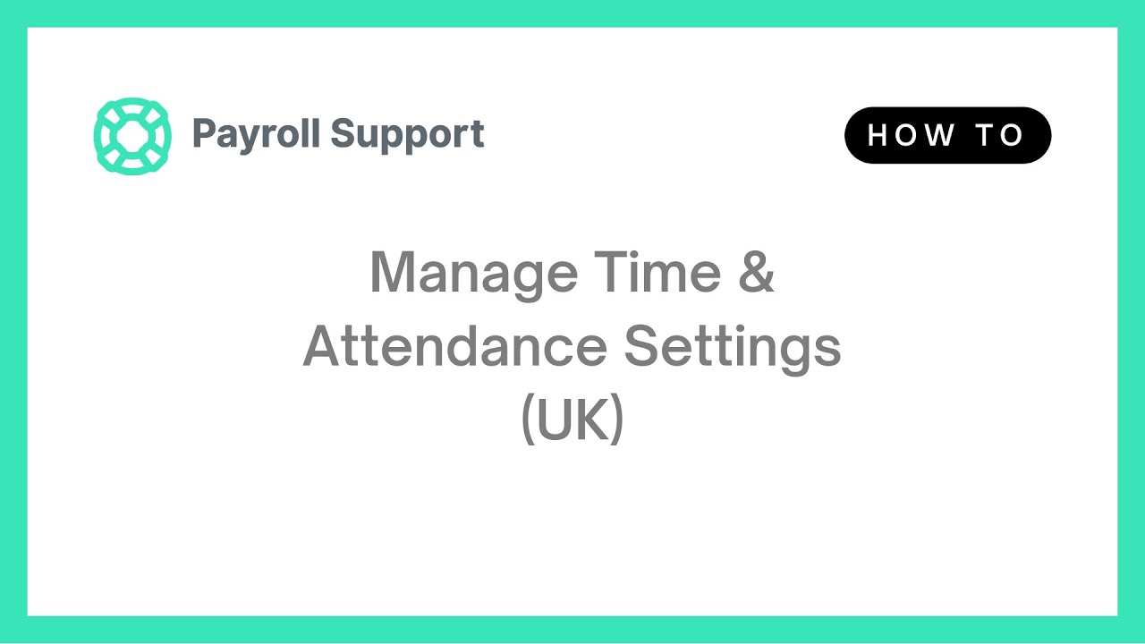 Time & Attendance (UK)
