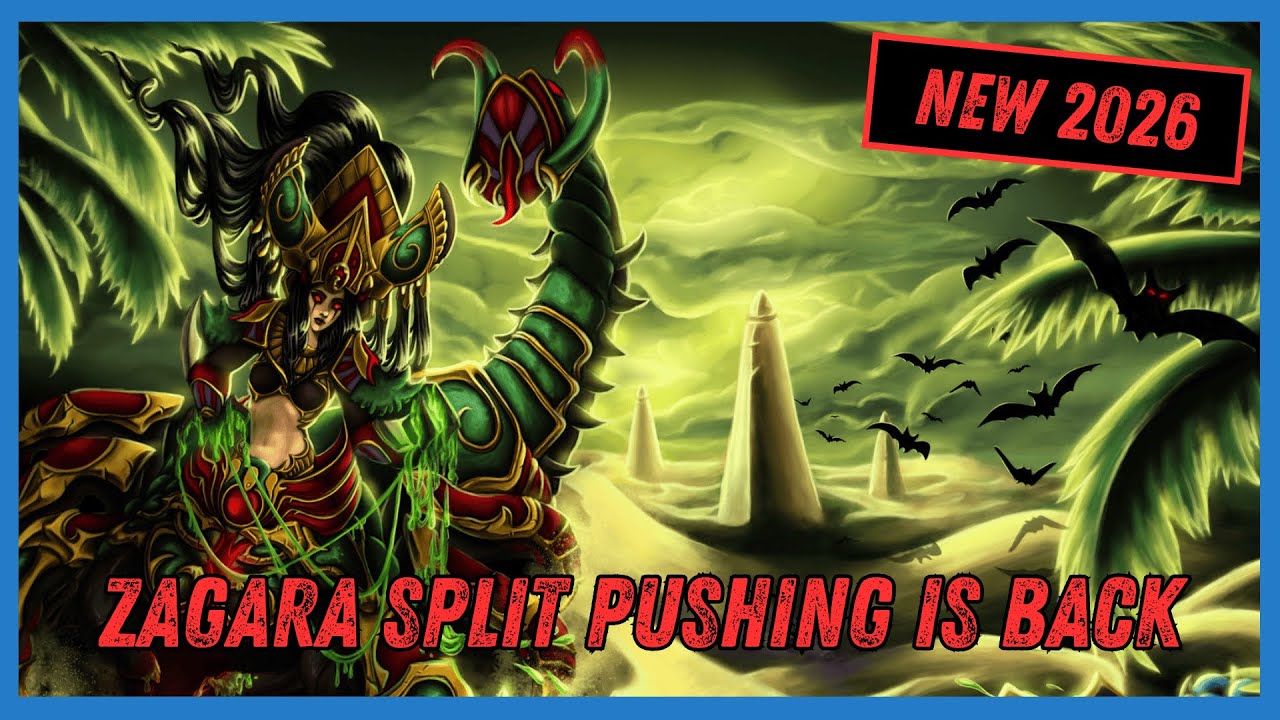 Zagara Split Pushing Is Back | Heroes of the Storm 2026