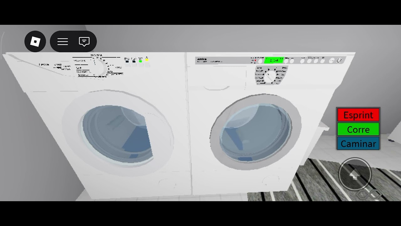 Wash race: amica control total VS amica digital acuarios cottons 40 #roblox #games 
