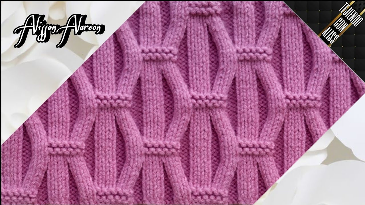 #638 - TEJIDO A DOS AGUJAS / knitting patterns / Alisson . A