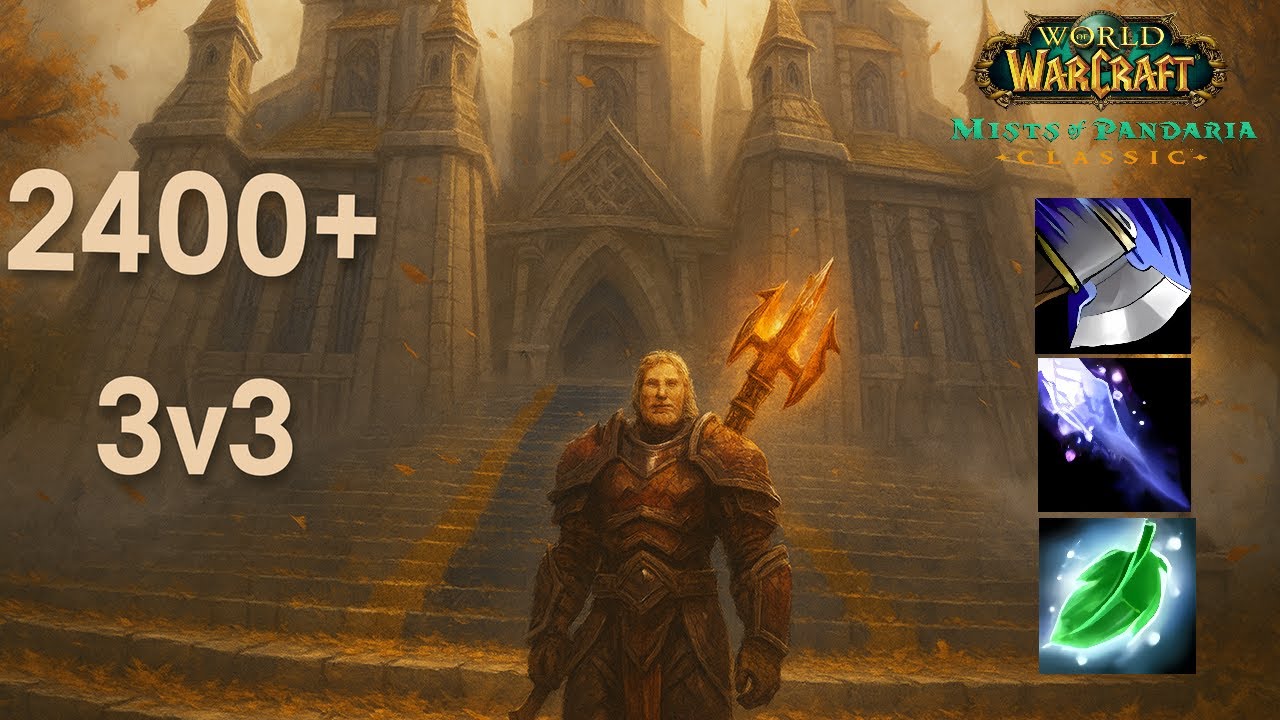 MoP Classic - Arms Warrior 3v3 (2300+) - WMD (Ep.1)