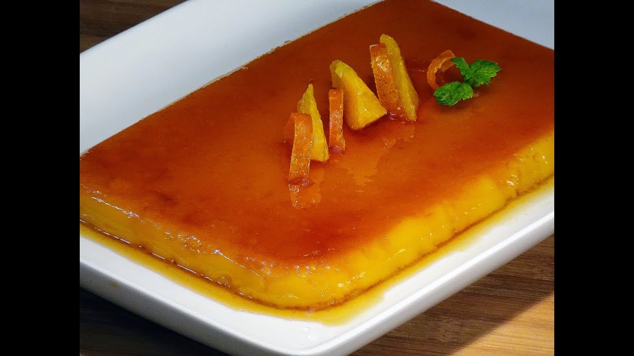 Tocinillo de Cielo al aroma de naranja - La Cocina de Loli Domínguez. Loli Domínguez