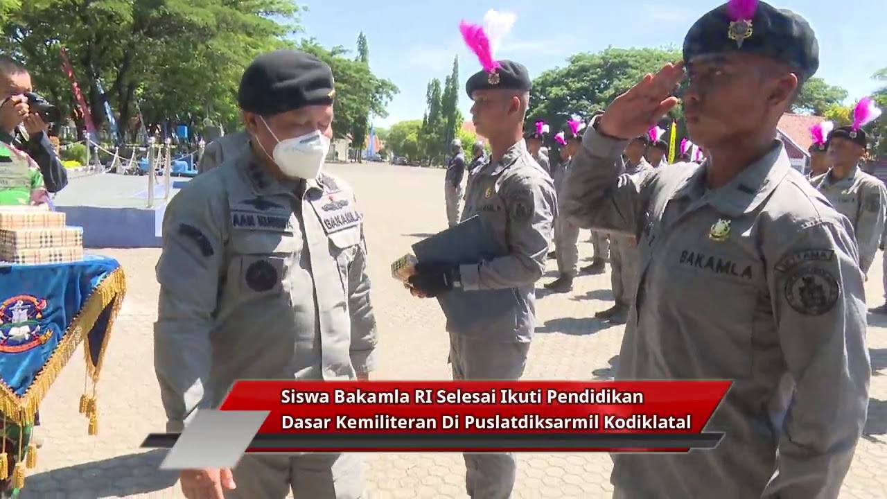 Penutupan LatsarmilPNS Bakamla RI di Puslatdiksarmil Juanda Sidoarjo